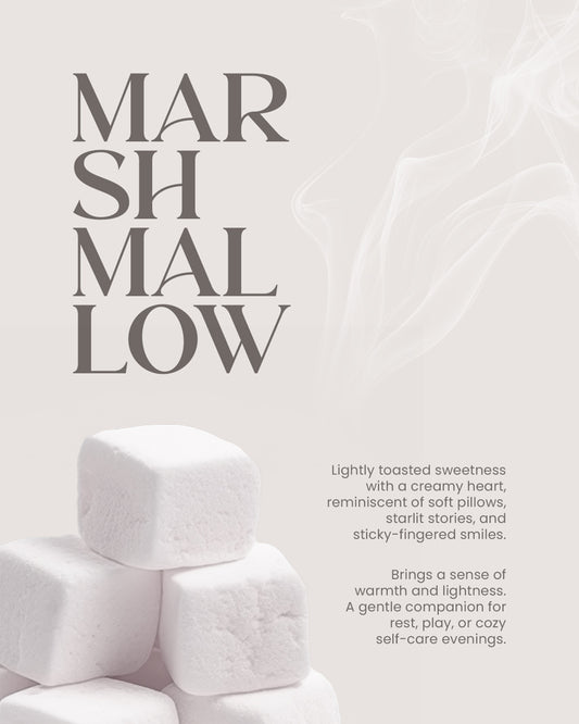 SUGAR FLAME – Marshmallow Soy Wax Candle