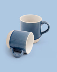 Elemental Stoneware Mug — AEGEAN BLUE