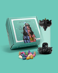 Ardhnarishwar Backflow Incense Burner