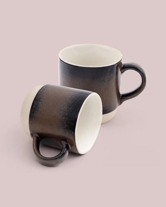 Elemental Stoneware Mug — CEDAR BROWN