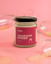 CHAMPAGNE KISSES – Pink Champagne Soy Wax Candle