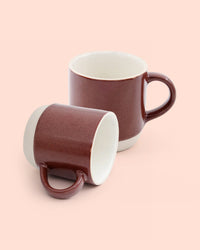 Elemental Stoneware Mug — CHOCOLATE BROWN