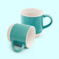 Elemental Stoneware Mug — DARK CYAN