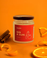 SIN A SUN – Cinnamon Orange Soy Wax Candle