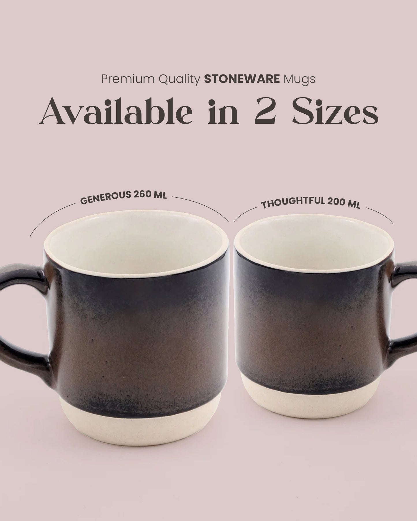 Elemental Stoneware Mug — CEDAR BROWN