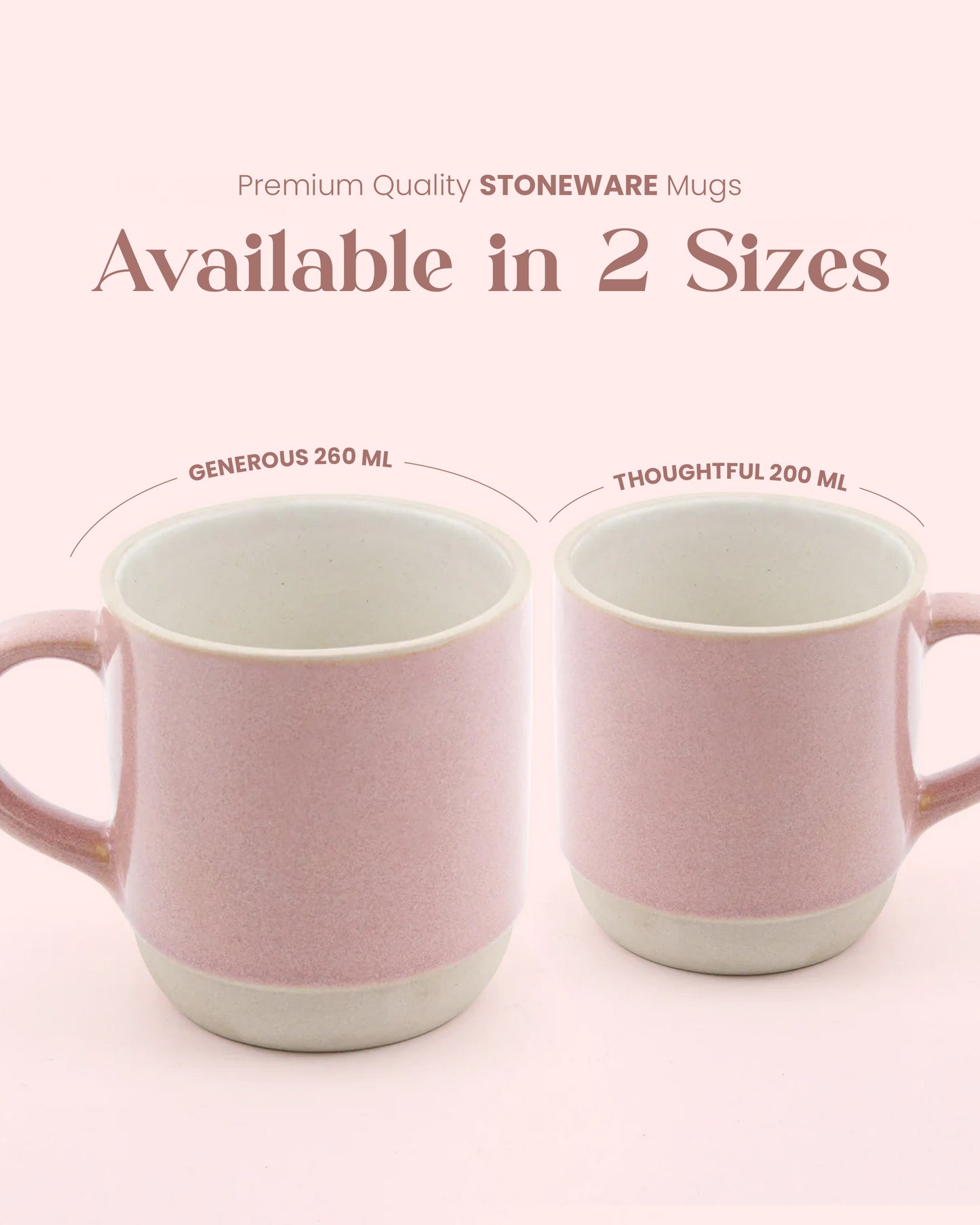 Elemental Stoneware Mug — LIGHT TAUPE