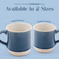 Elemental Stoneware Mug — AEGEAN BLUE