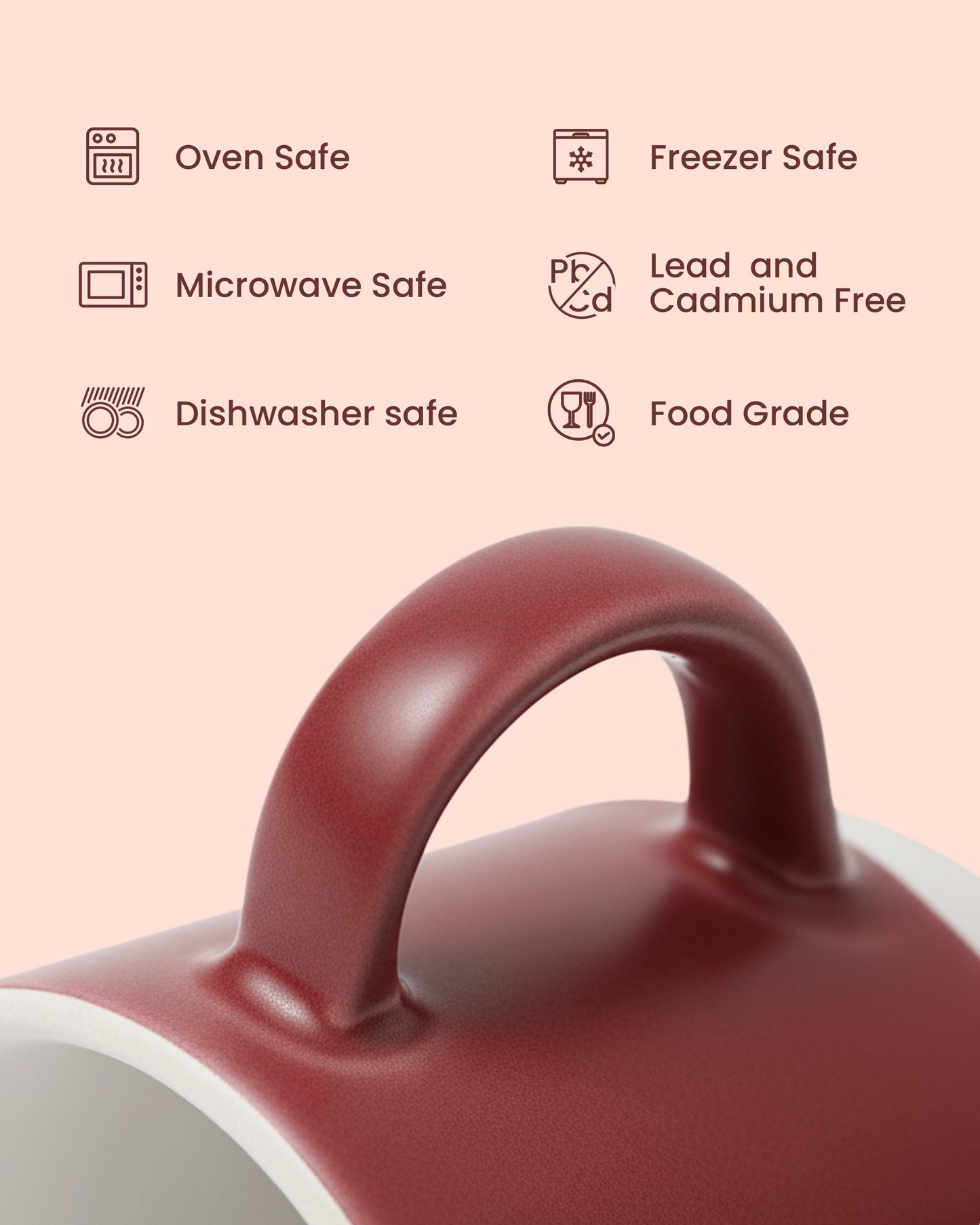 Elemental Stoneware Mug — CHOCOLATE BROWN