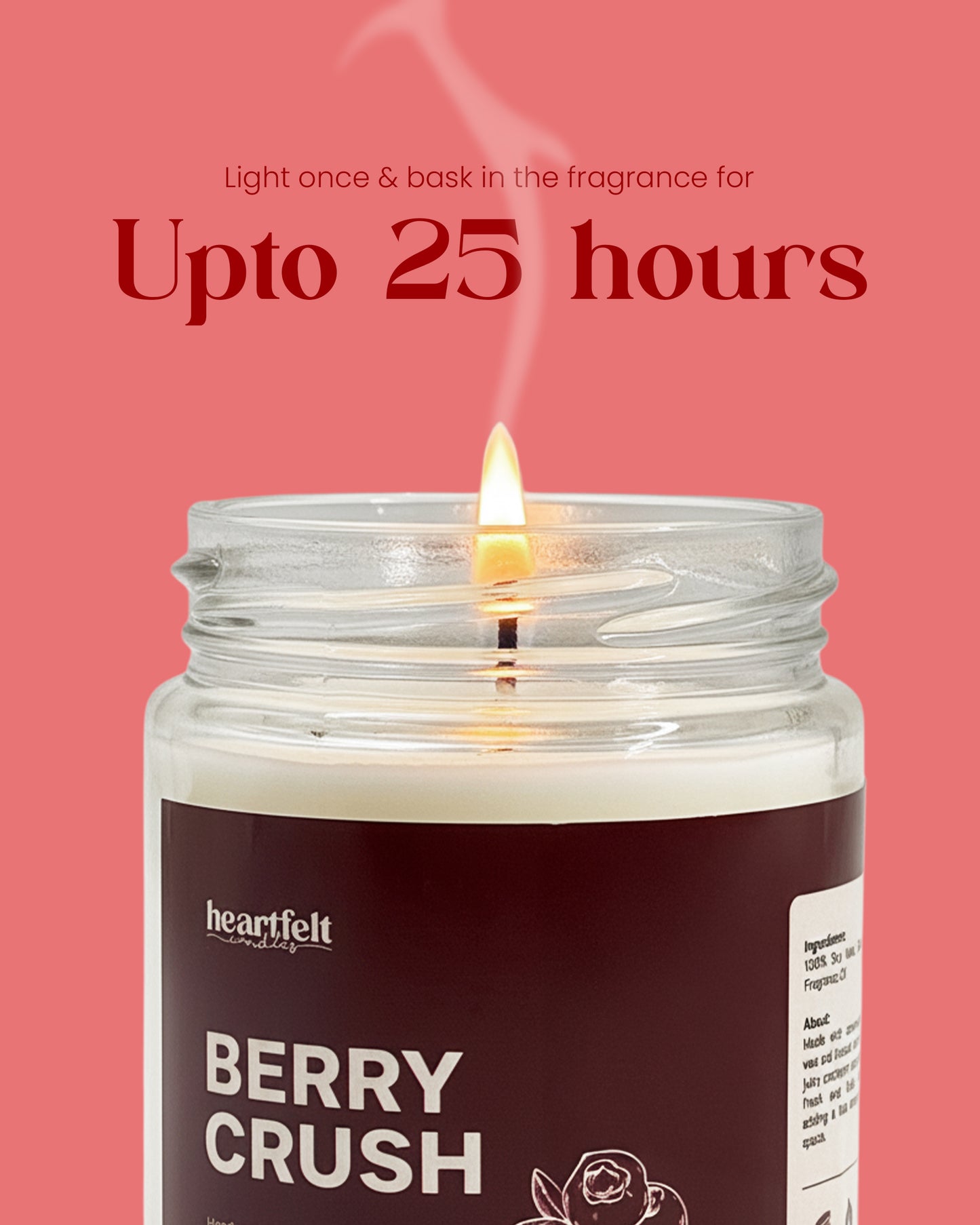 BERRY CRUSH – Cranberry Soy Wax Candle