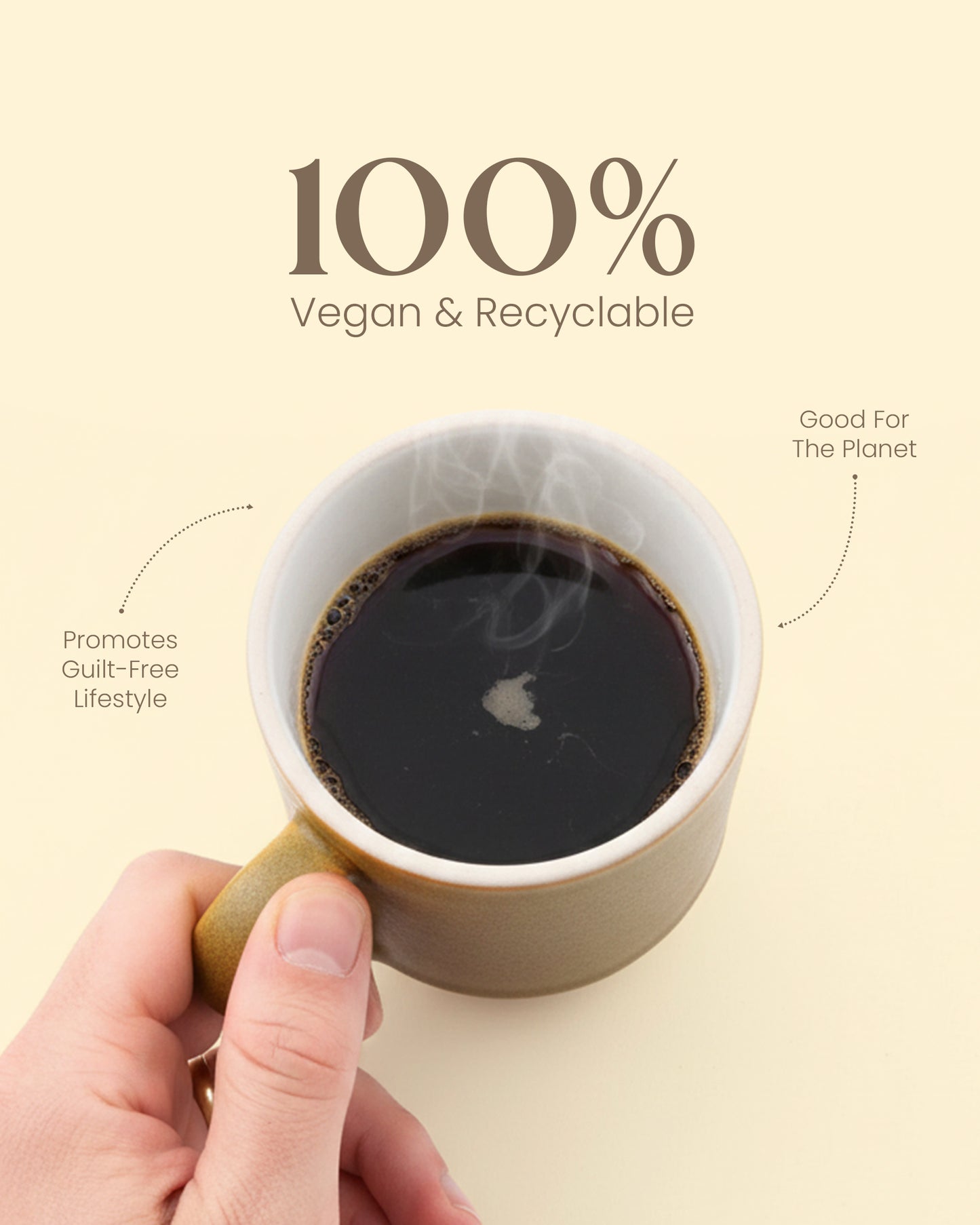 Elemental Stoneware Mug — SPICY MUSTARD