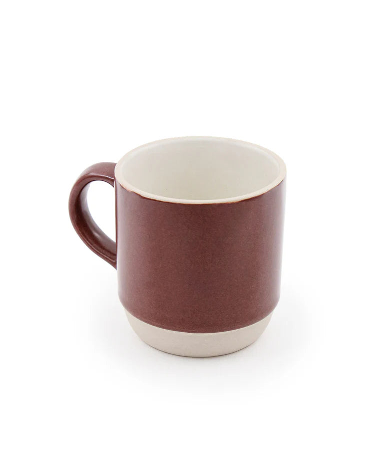 Elemental Shades Stoneware Mug – Matte Coffee & Tea Mug in Earthy Tones (200 ml & 260 ml)